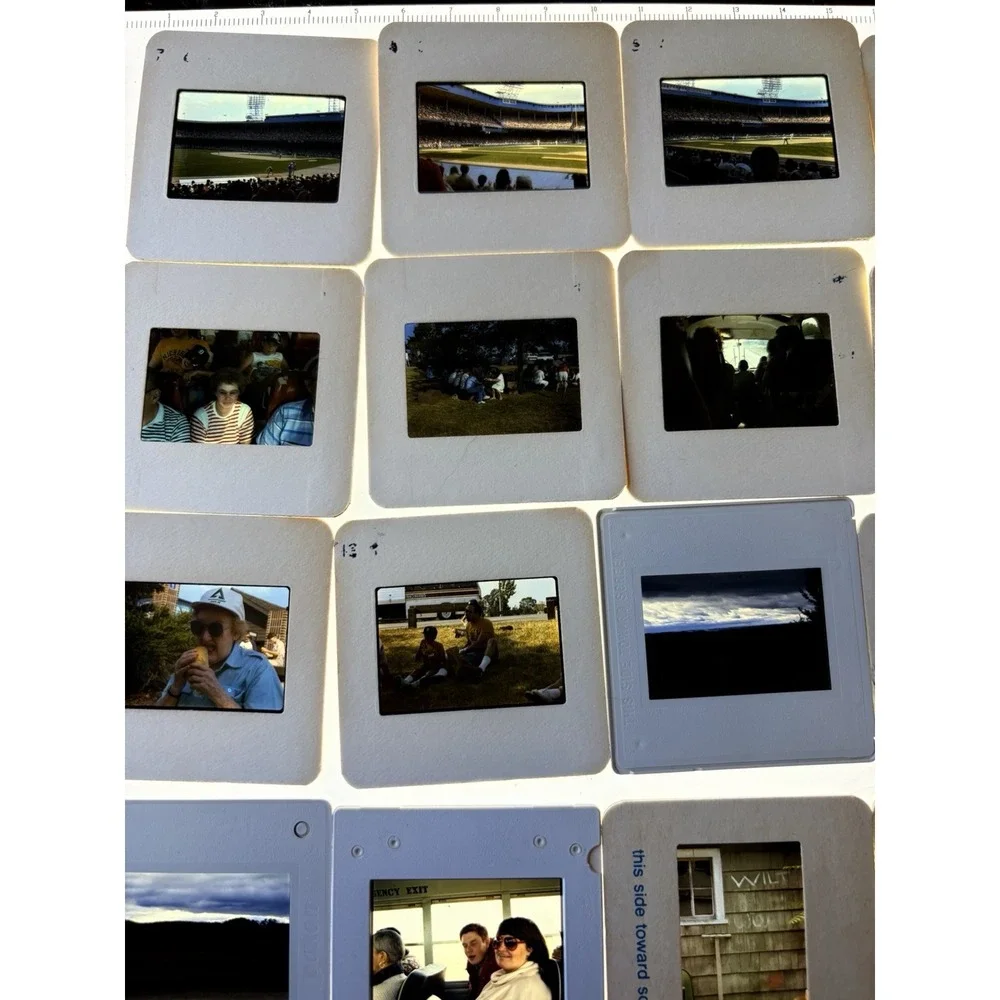 Vintage 35mm Slides Lot of 81 Color Unsearched Randomly Selected Variety